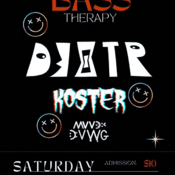 Bass Therapy Promotional Poster