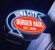 Burger Haul Illuminated Sign