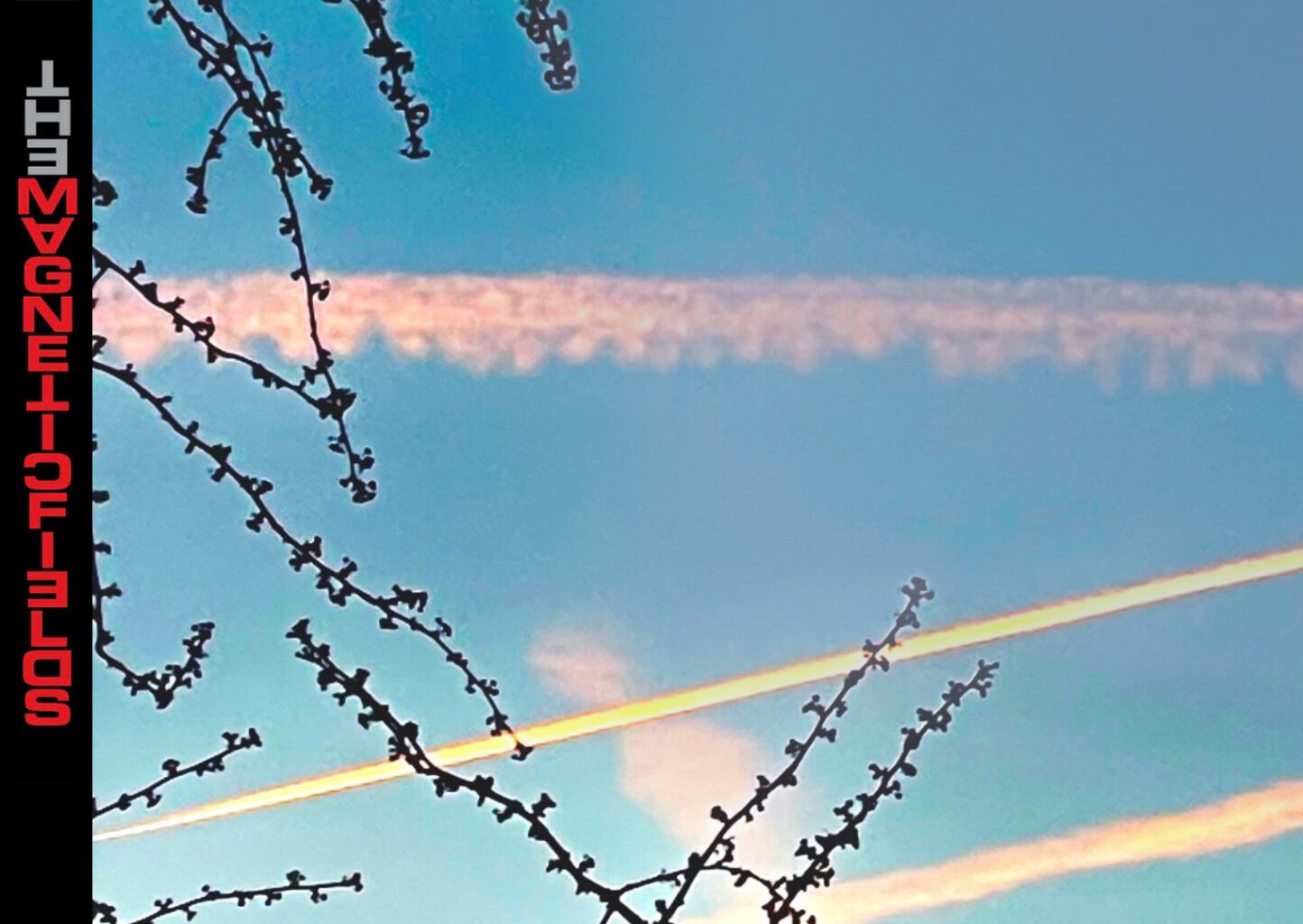 Jet Liner Trails at sunset