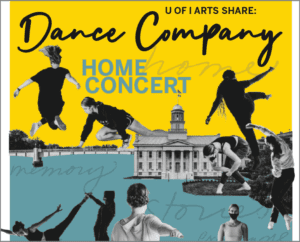 Dancers imposed on the old capitol