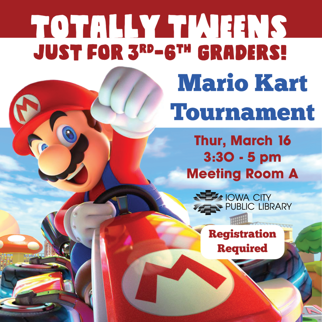 Attend cSAB-sponsored Mario Kart tournament this Friday