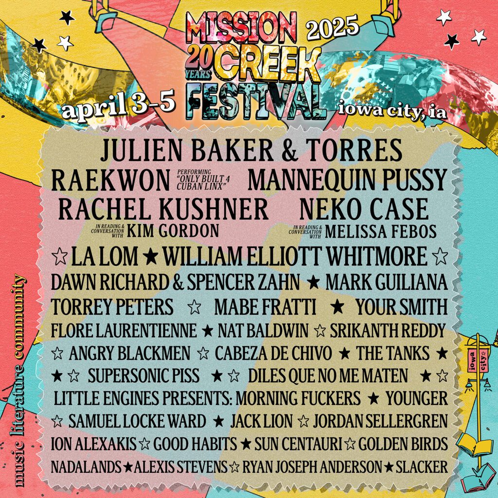 Mission Creek Festival Announces Lineup for its 20th Anniversary